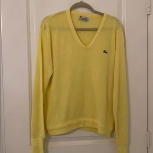 Men’s vintage Lacoste sweater